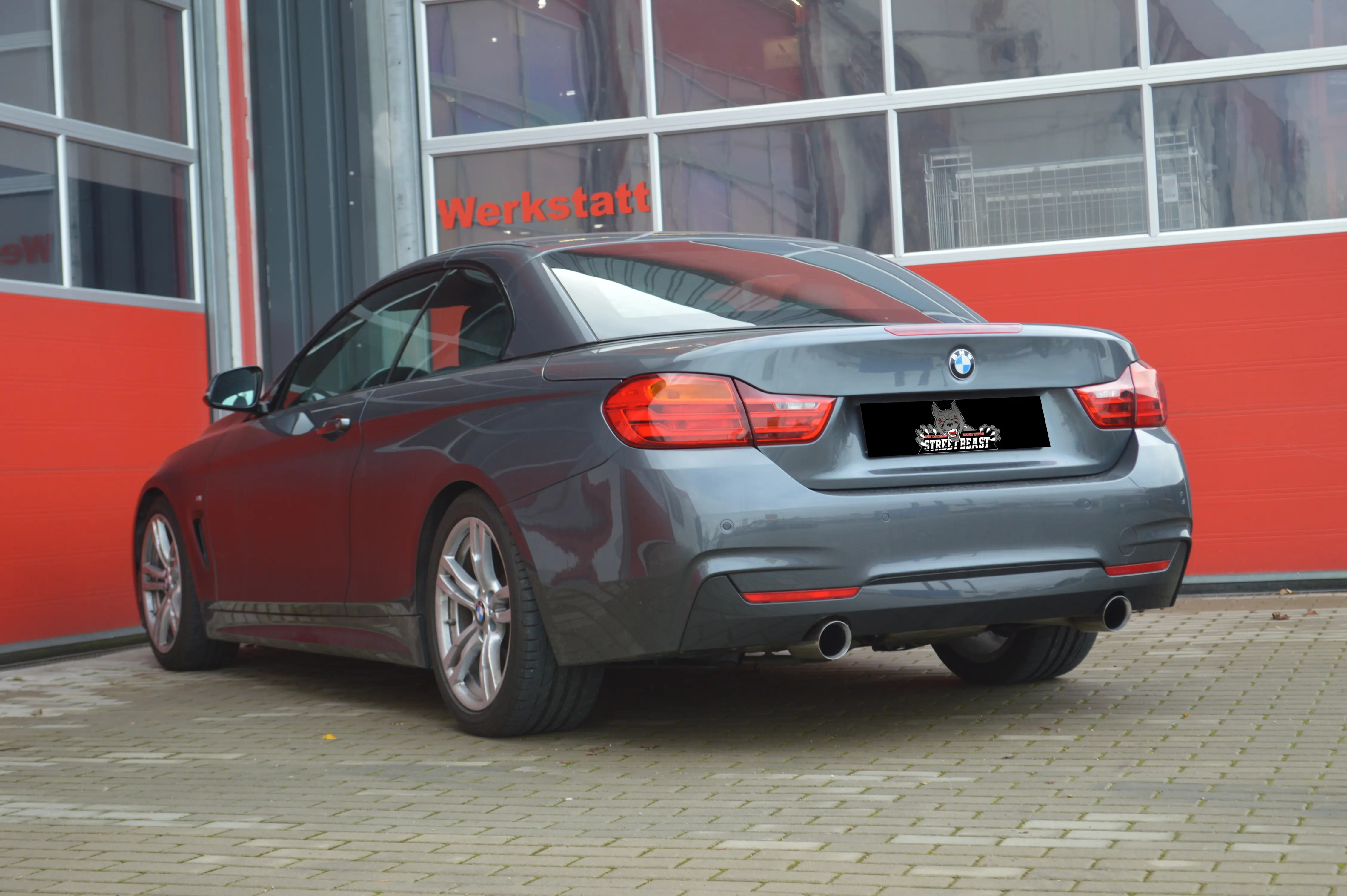 StreetBeast 76mm Duplex-Endschalldämpfer Top Sound günstig