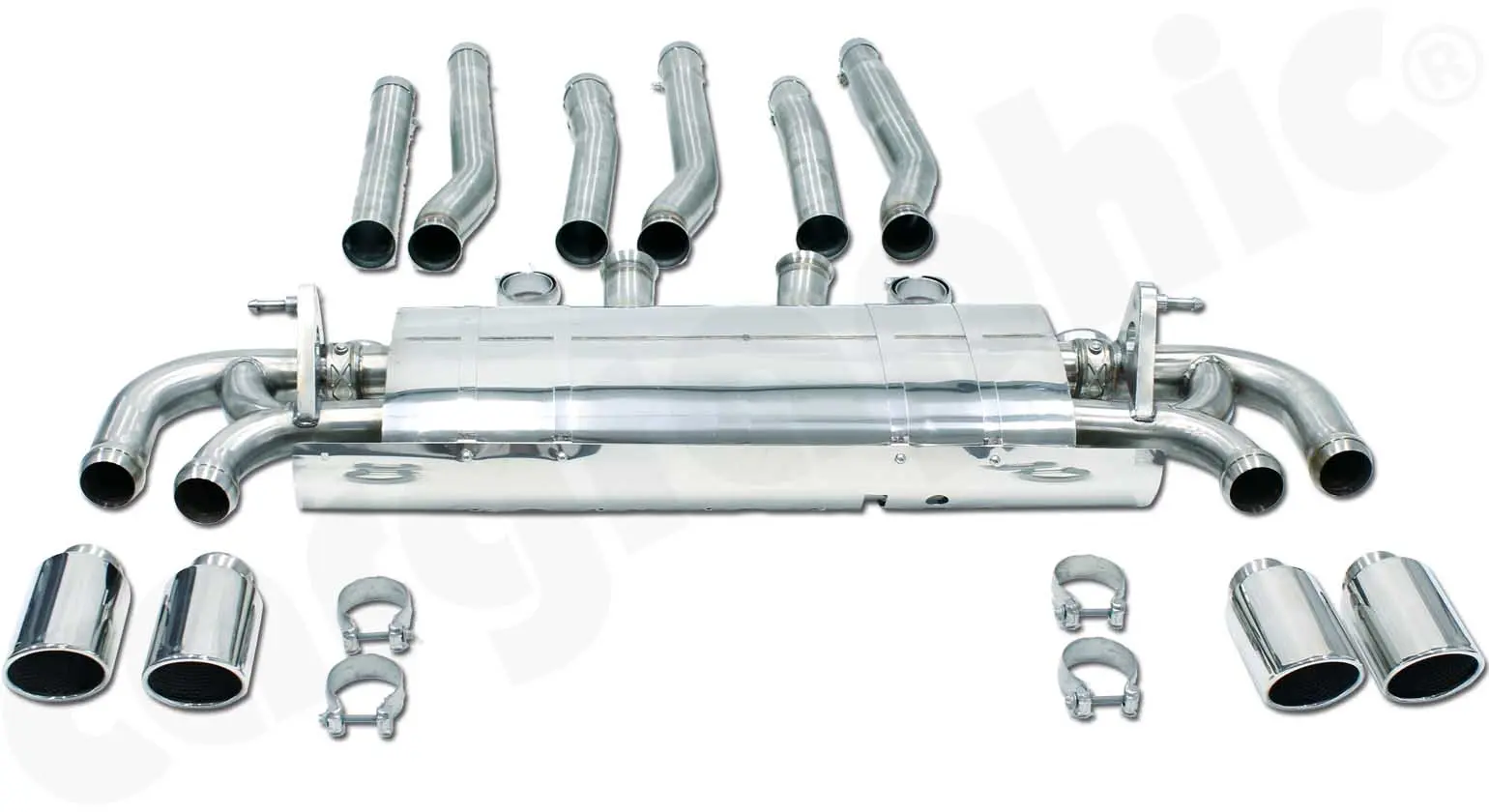 CARGRAPHIC Sport Endschalldämpfer für Porsche Cayenne kaufen