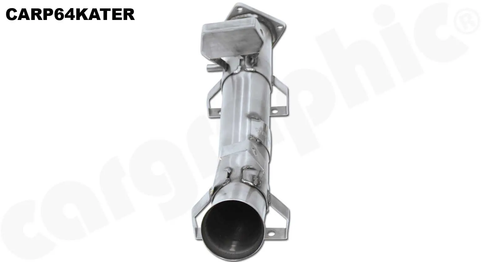 CARGRAPHIC Katalysatorersatzrohr für Porsche 964 
