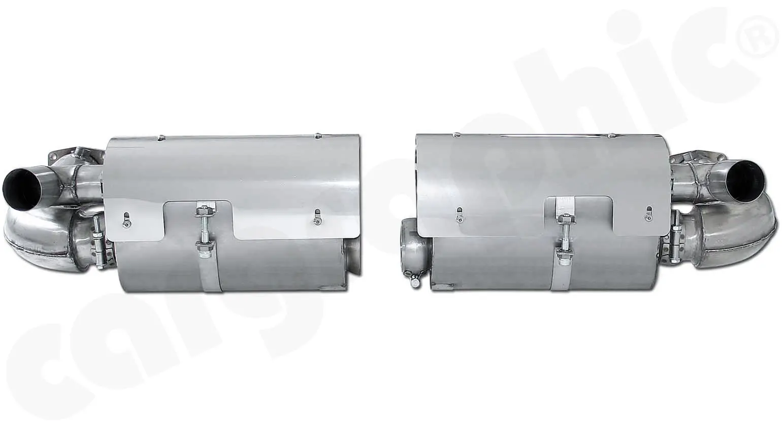 CARGRAPHIC Sportabgasanlage für Porsche 997 Turbo 