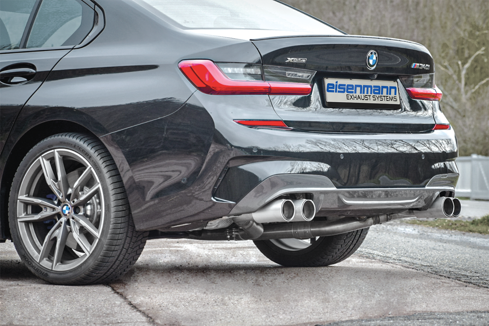 Eisenmann Endschalldämpfer für BMW G20 330i inkl. xDrive EG-Gutachten