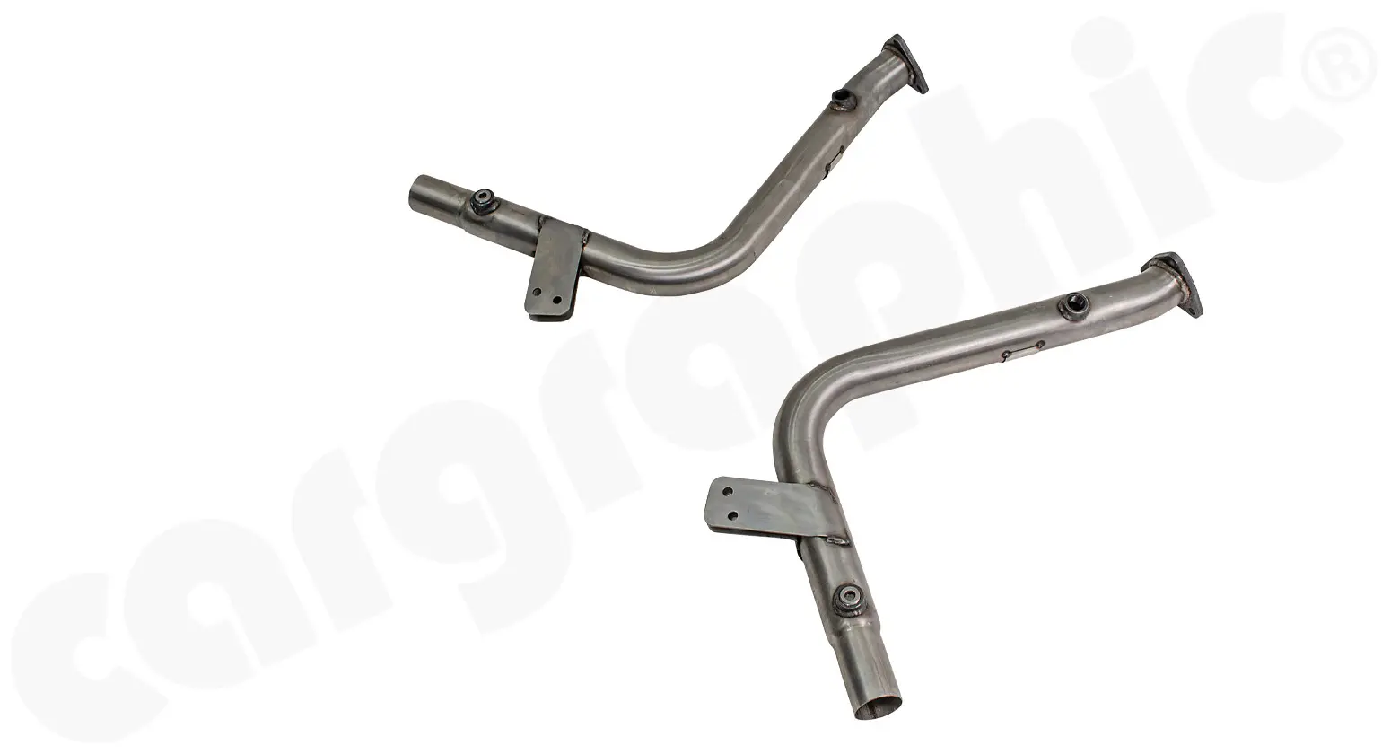 CARGRAPHIC Katalysator-Ersatzrohrsatz für Porsche Tuning