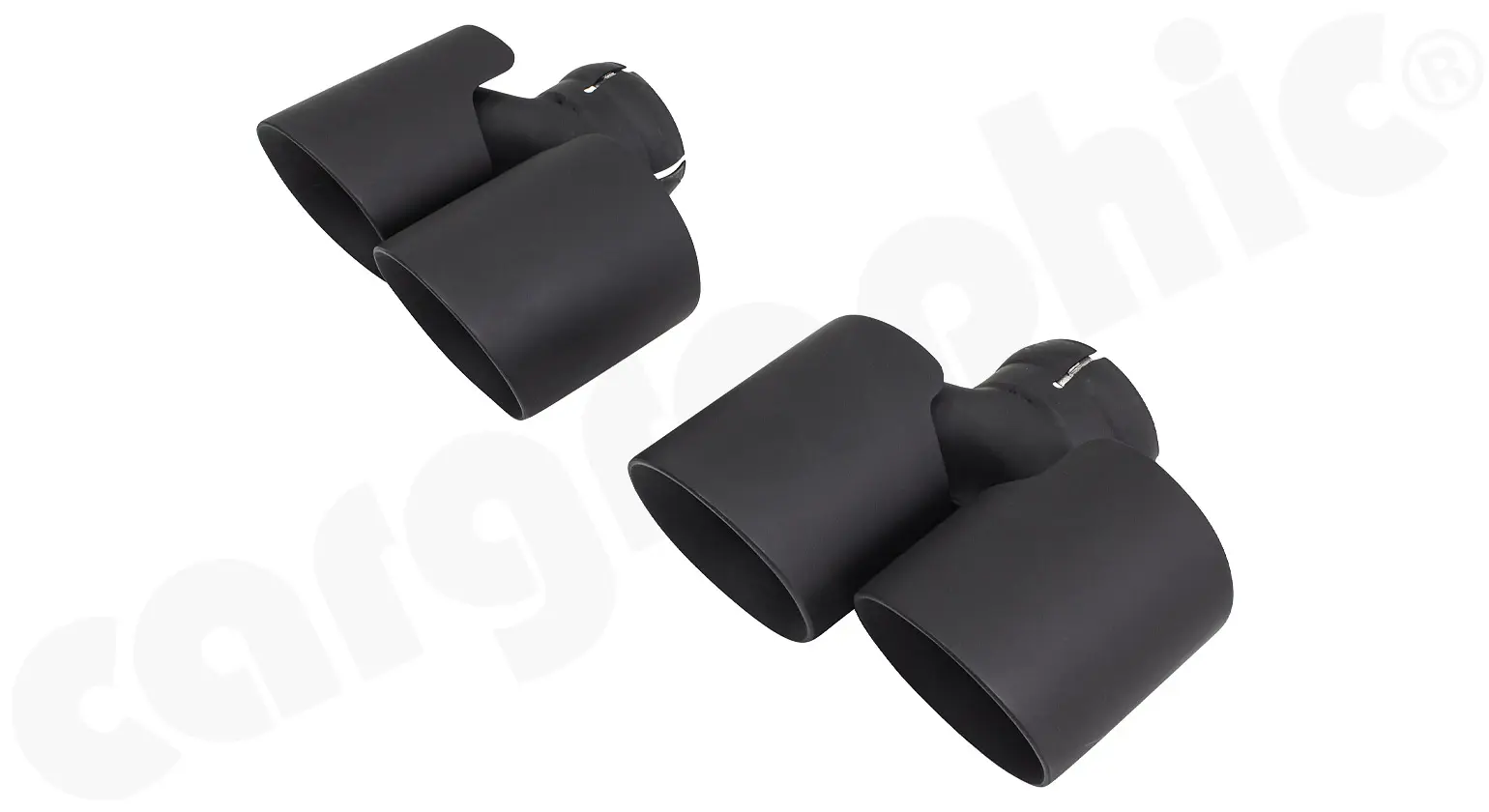 CARGRAPHIC Sport Endrohre für Porsche 997 Carrera 