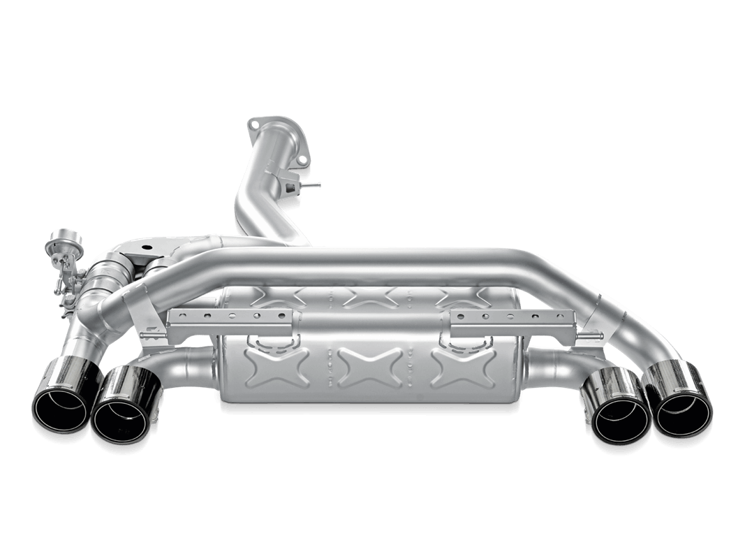 Akrapovic Slip-On Titan für BMW 1er M Coupe Foto