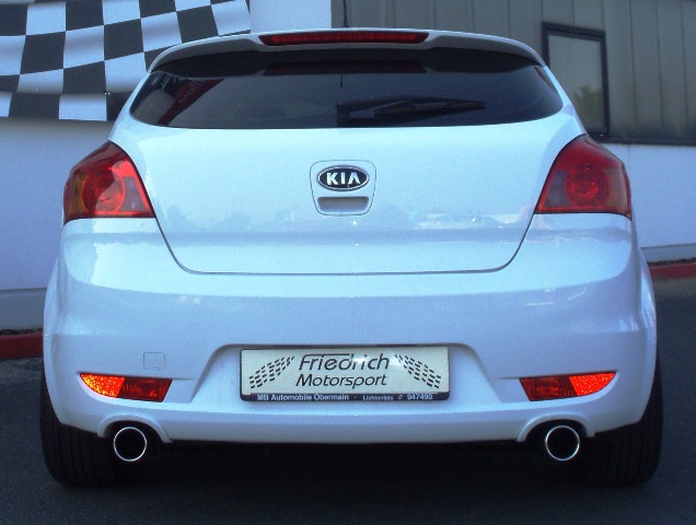 Friedrich Motorsport Duplex Endrohrsystem KIA Pro_Cee'd
