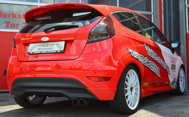 Friedrich Motorsport Sportendschalldämpfer Ford Fiesta JA8 Facelift 