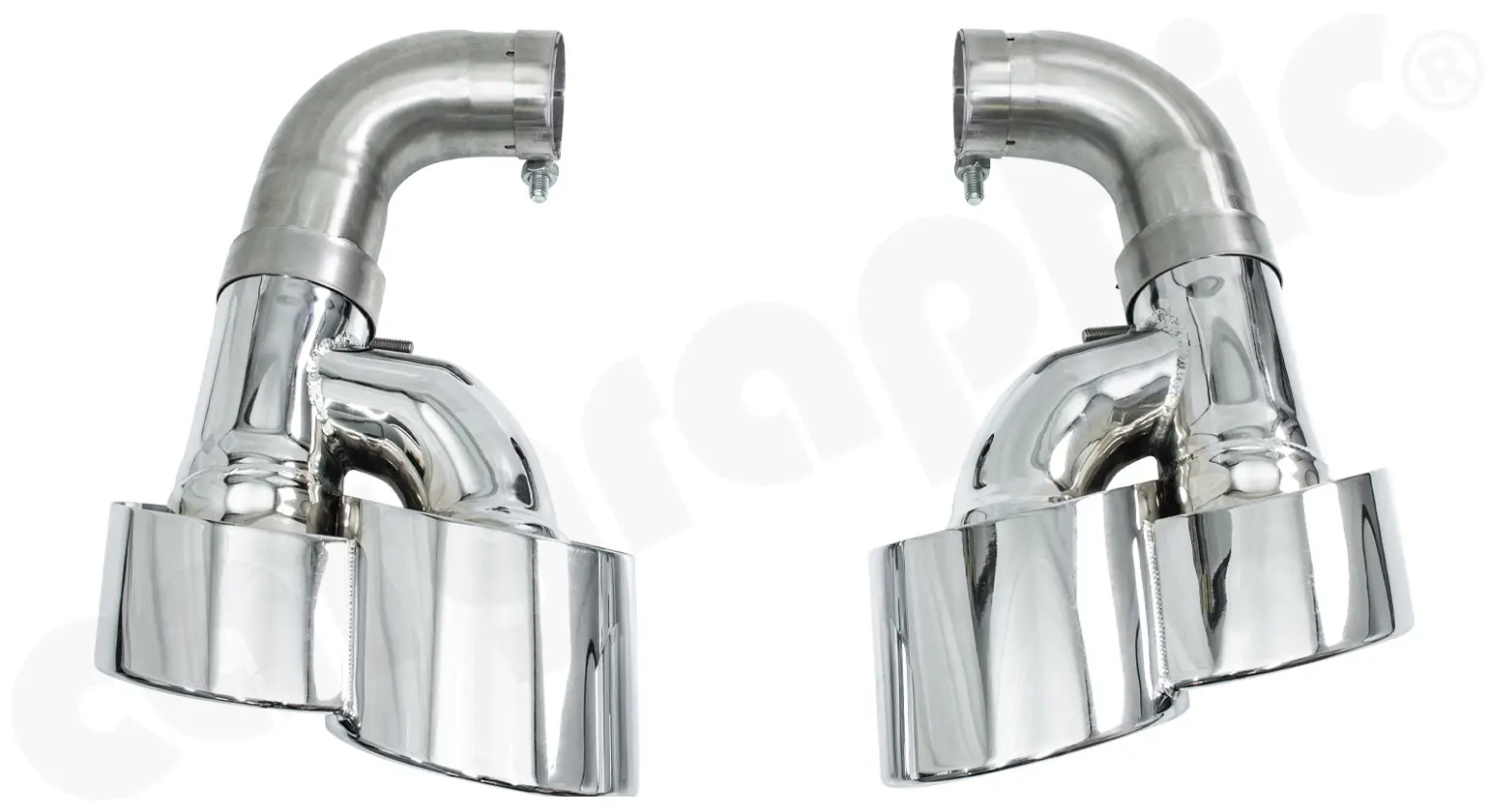 CARGRAPHIC Endrohrsatz für Porsche Cayenne 955 Foto