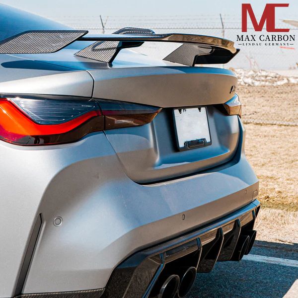 Carbon Heckspoiler Heckflügel durchströmt passend für BMW G22 4er G82 M4 G80 M3 M2 G87