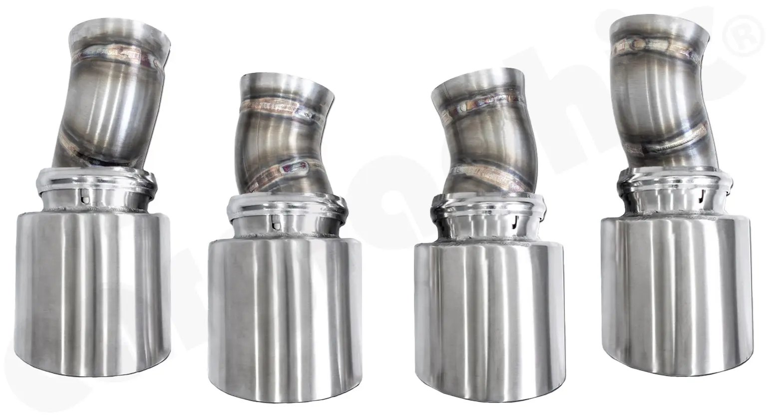 CARGRAPHIC Doppelendrohrsatz für Porsche Panamera 970.1 