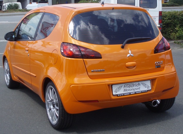 Sportendschalldämpfer für Mitsubishi Colt CZ3 Z30
