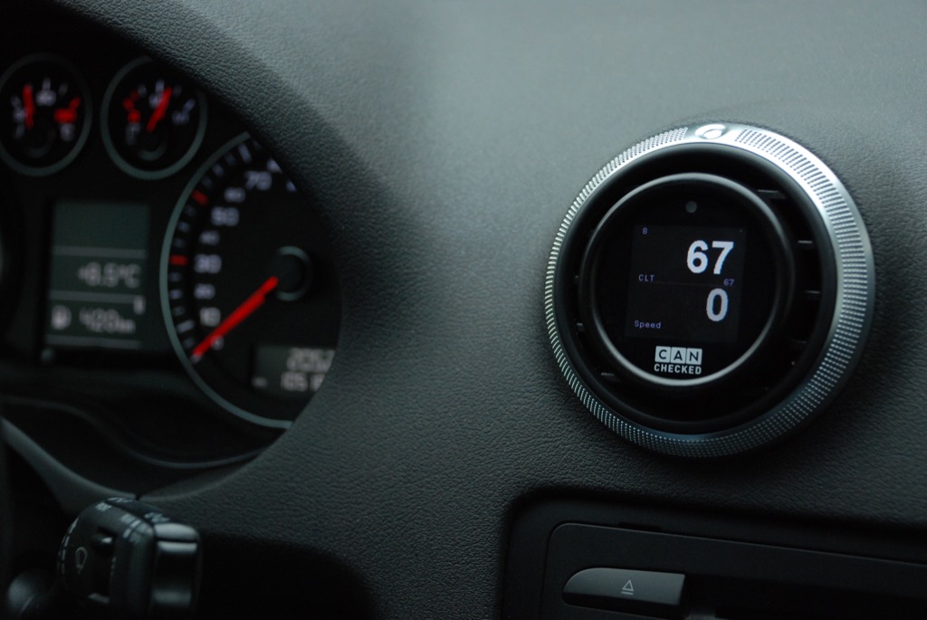 CANchecked Daten-Display Audi A3 8P TT 8J MFD15 Gen2
