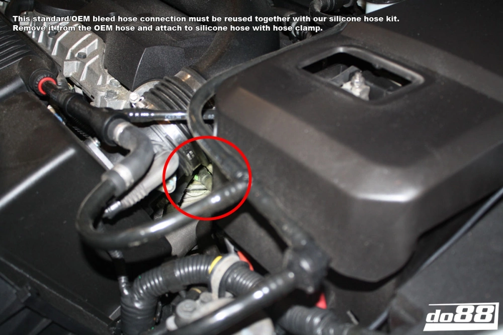 do88 Kühlerschläuche für Volvo C30/C70/S40/V50 Tuning