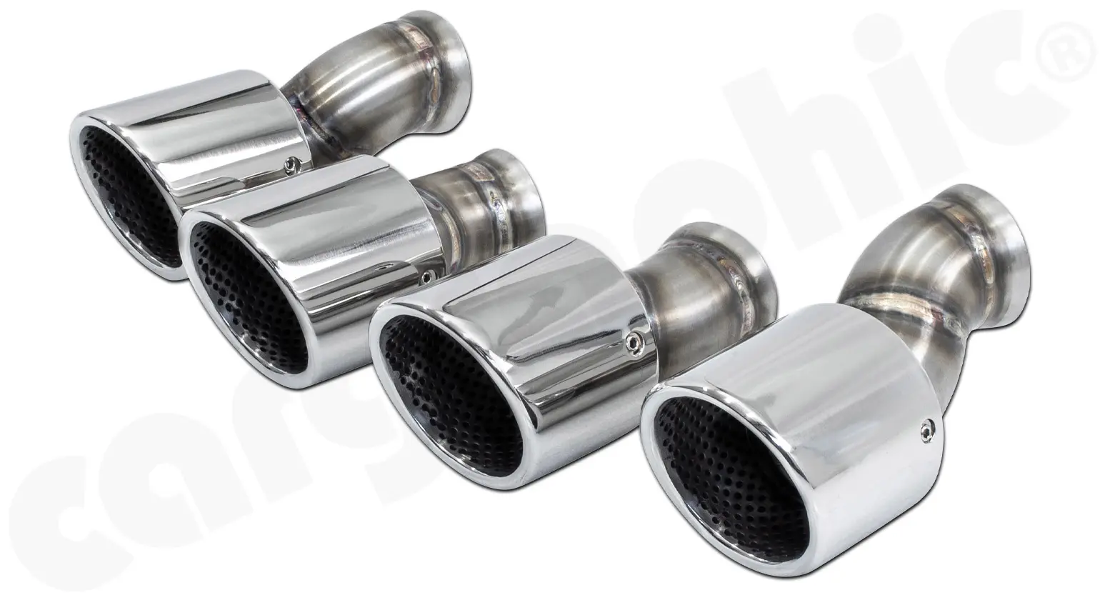 CARGRAPHIC Doppelendrohrsatz für Porsche Panamera 970.1 Foto