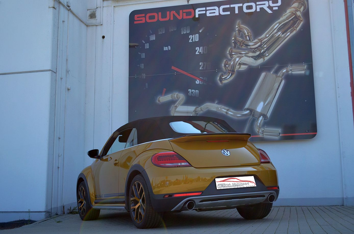 Friedrich Motorsport Gr.A Duplexanlage Edelstahl Foto