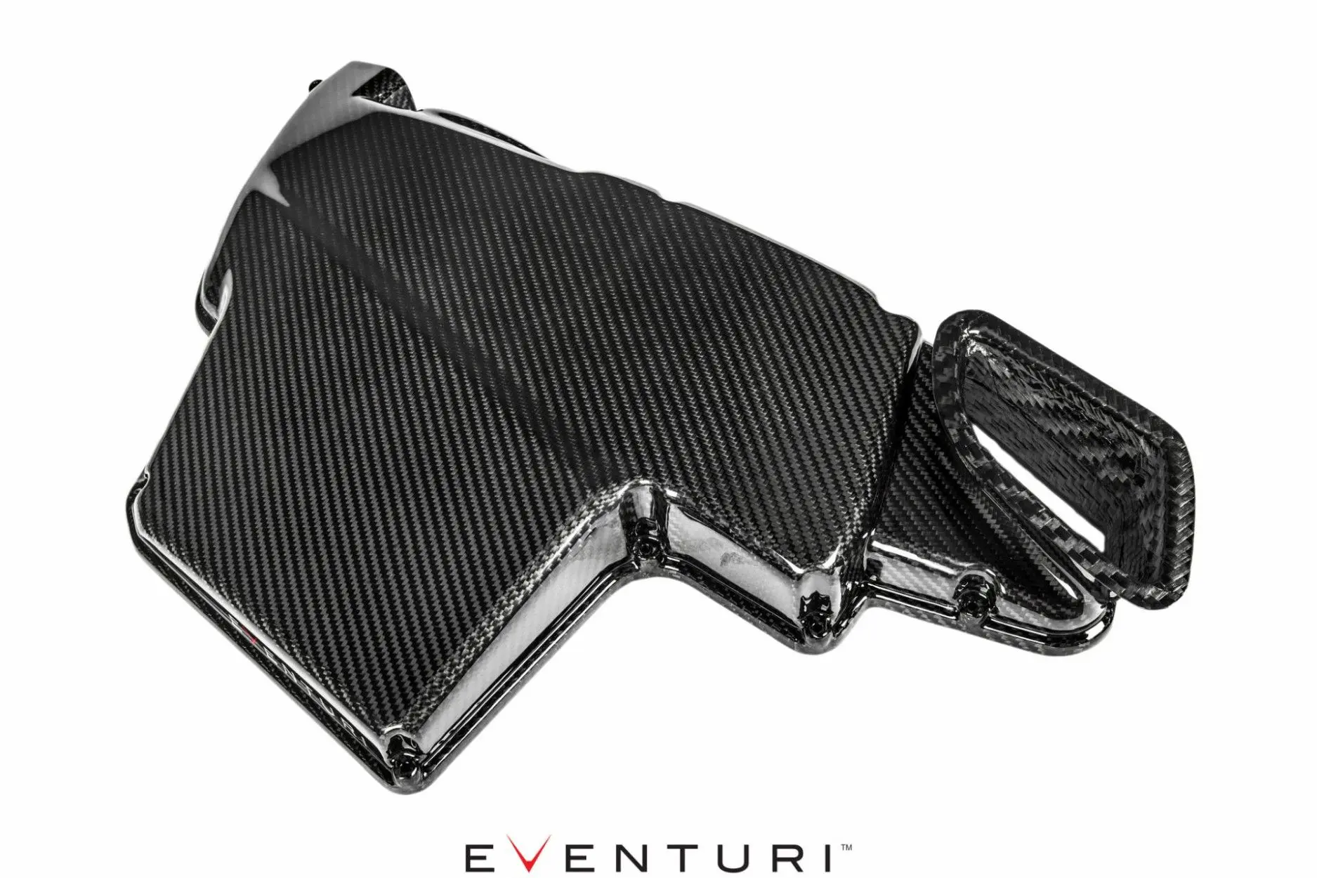 Eventuri Carbon Luftfilterabdeckung für BMW E90 E92 E93 M3 - carbon glanz