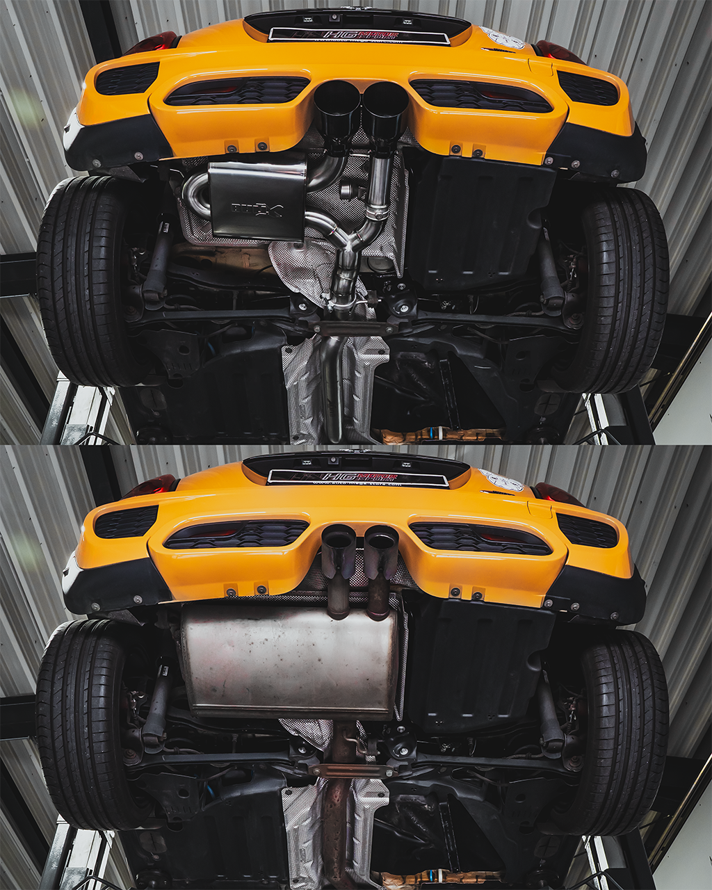 EGO-X Abgasanlage 3 Zoll für Mini Cooper S JCW F56