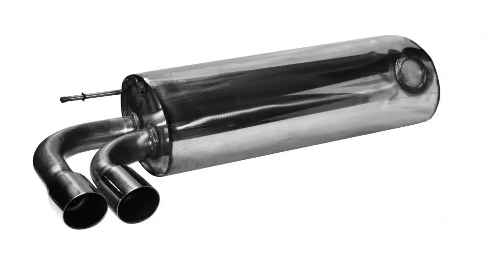 Bastuck Sportauspuff für BMW 225d Typ F22 (Coupé) nur B47 Motor 2x76mm, 20° schräg geschnitten