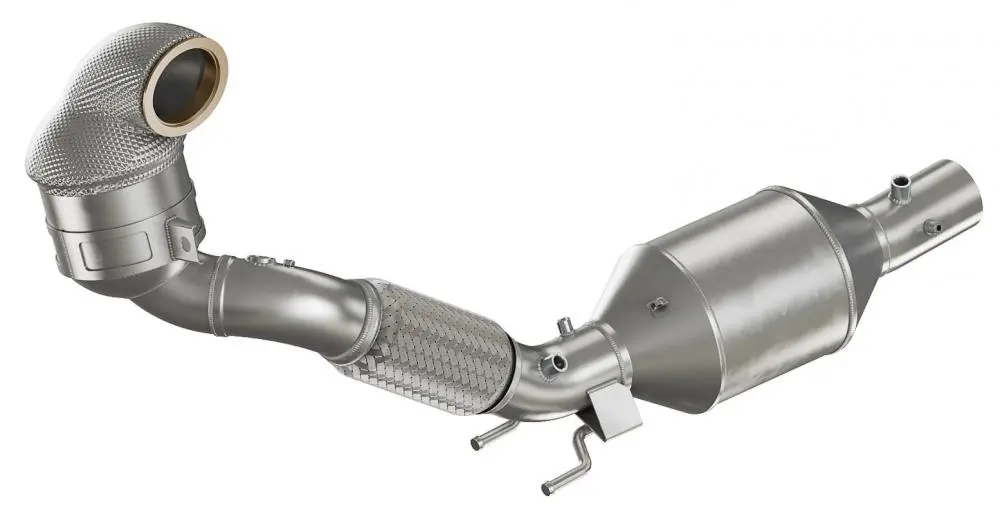 HJS 76mm ECE Downpipe für VAG Top Performance kaufen