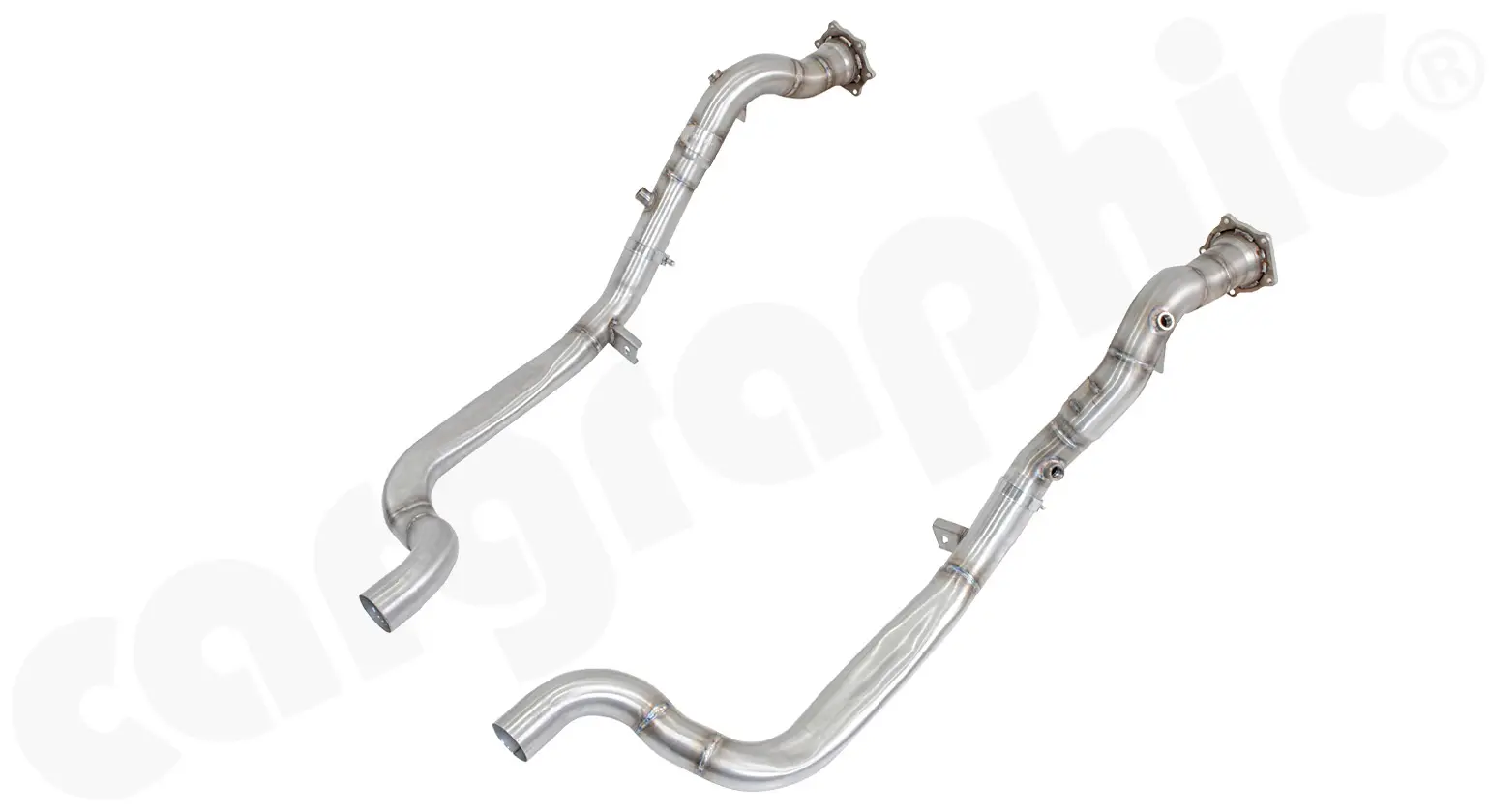 CARGRAPHIC Katalysator-Ersatzrohre für Porsche Bild