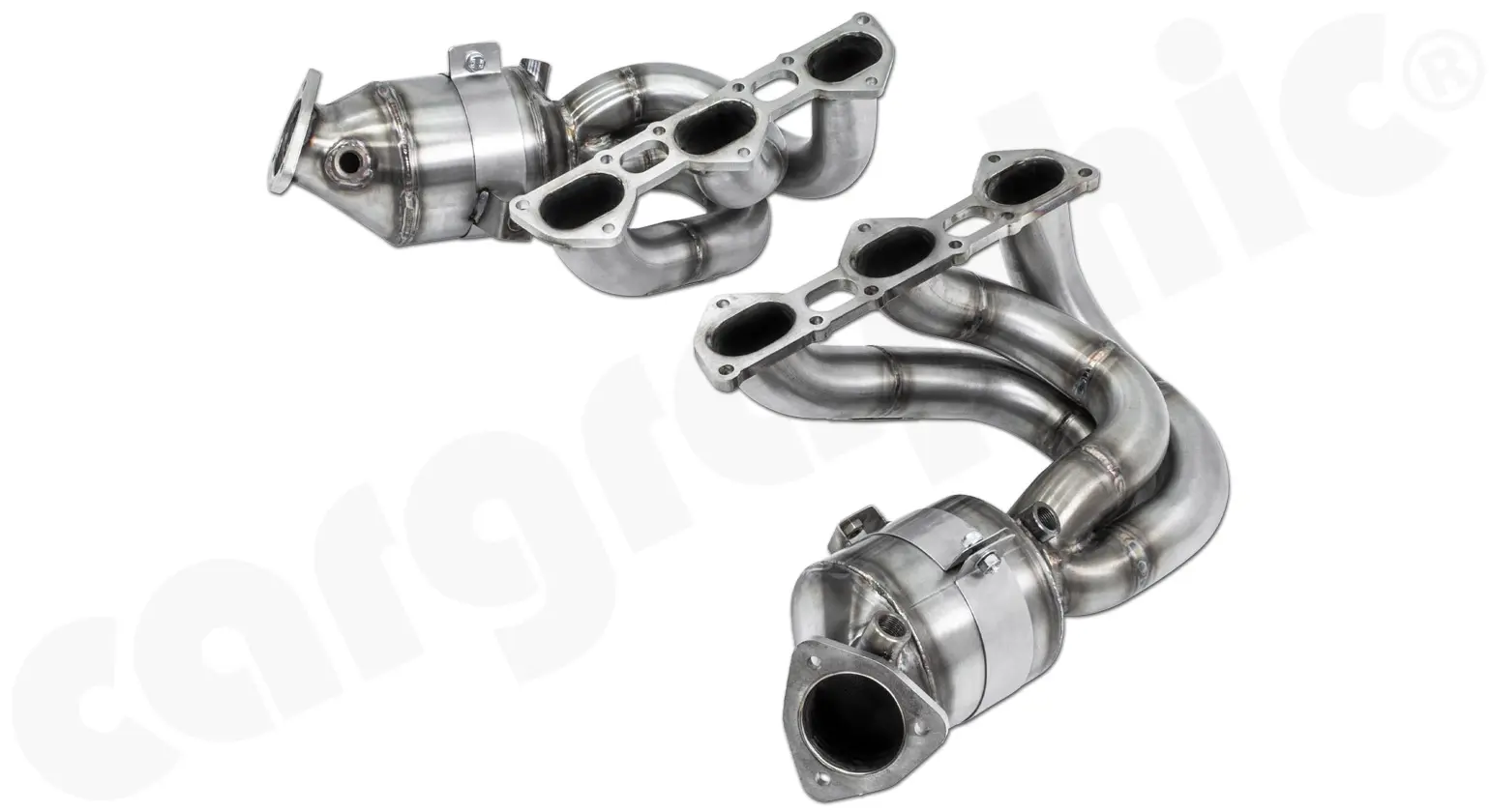 CARGRAPHIC Fächerkrümmer für Porsche 718 Foto