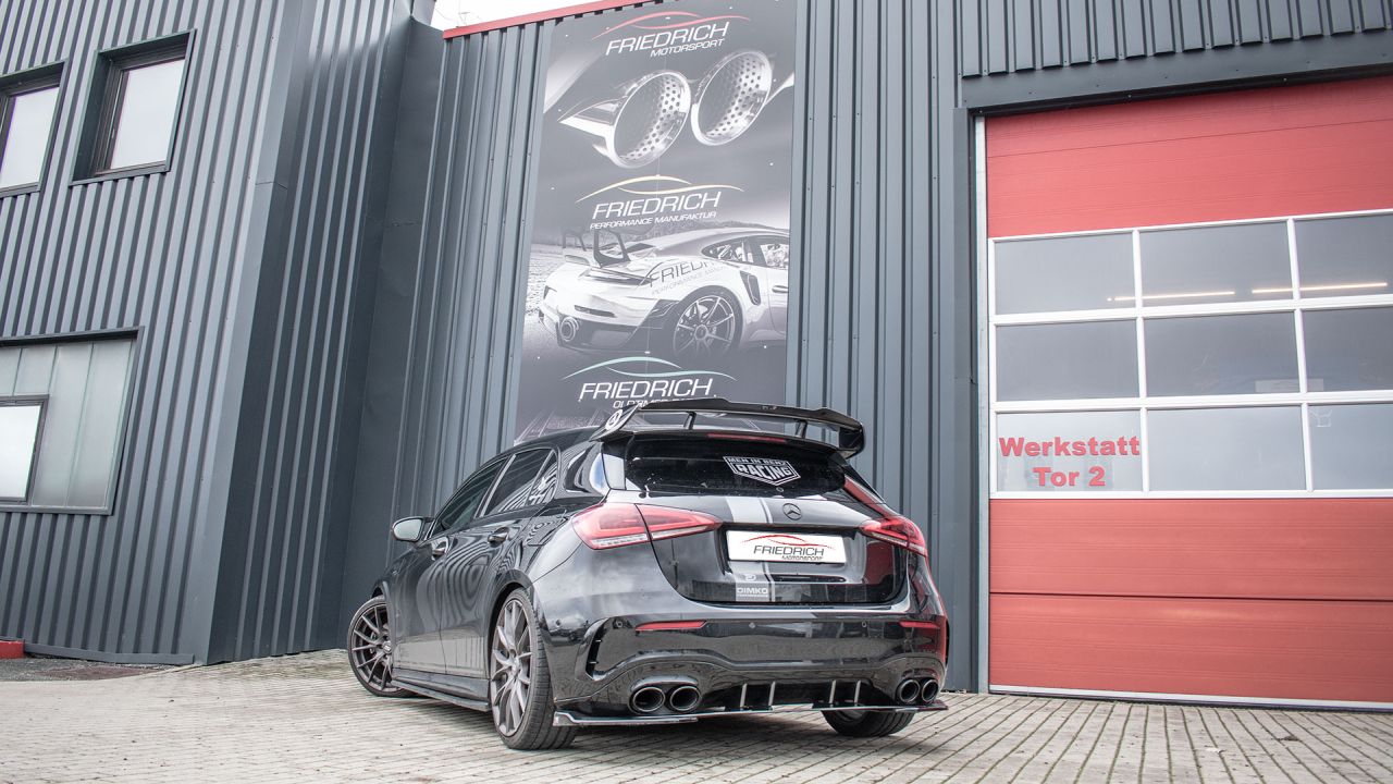 Friedrich Motorsport  Duplex-Sportendschalldämpfer Mercedes W177 A-Klasse Frontantrieb AMG-Heck Friedrich Motorsport Duplex-Endschalldämpfer W177 kaufen