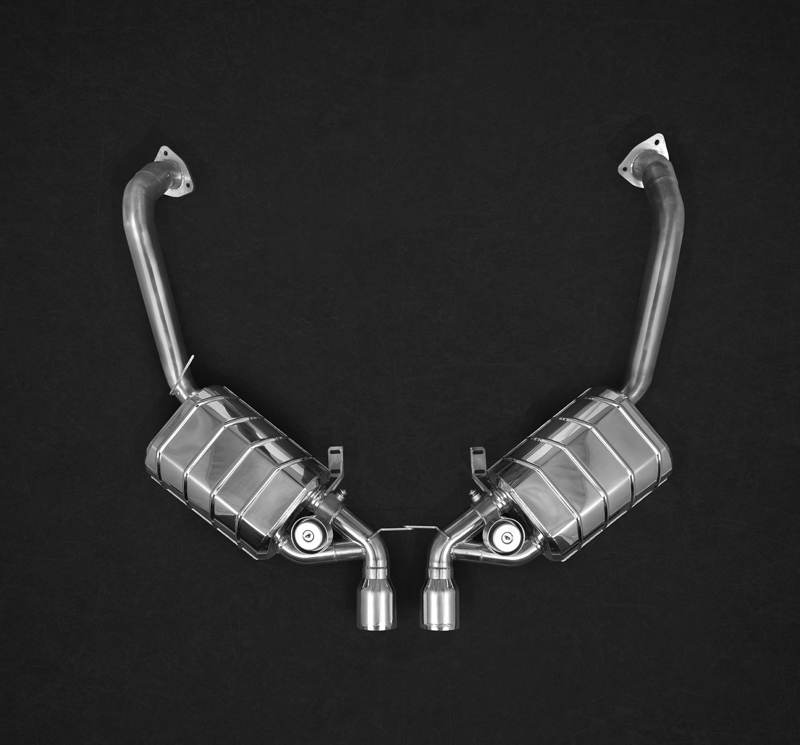 Capristo Endschalldämpfer für Porsche 987