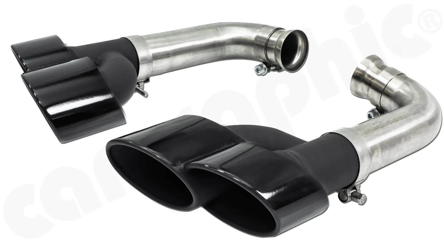 CARGRAPHIC Endrohrsatz für Porsche Cayenne 958.1 Bild