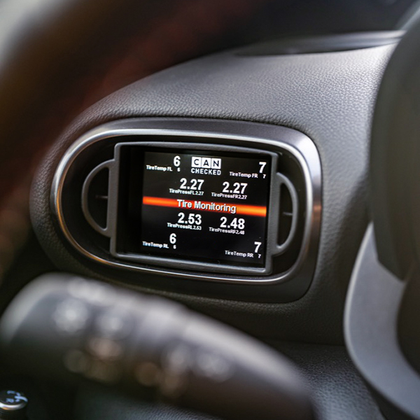 CANchecked Display für Toyota Yaris XP21 MFD32 Gen2