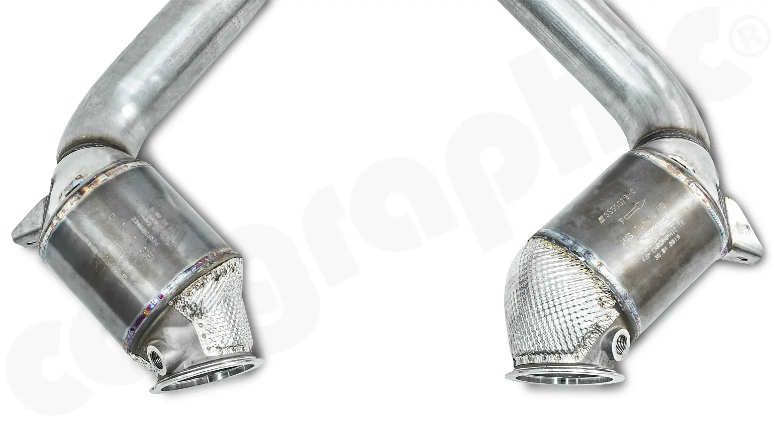 CARGRAPHIC Ersatzrohrsatz für Porsche Cayenne 958.2 Bild