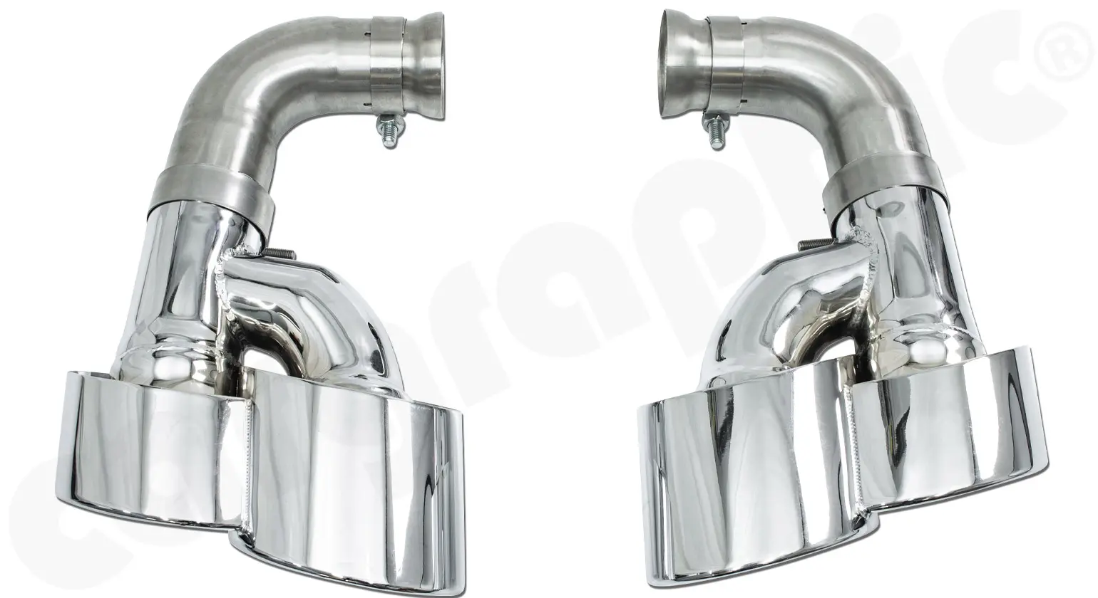 CARGRAPHIC Endrohrsatz für Porsche Cayenne 958.1 Foto