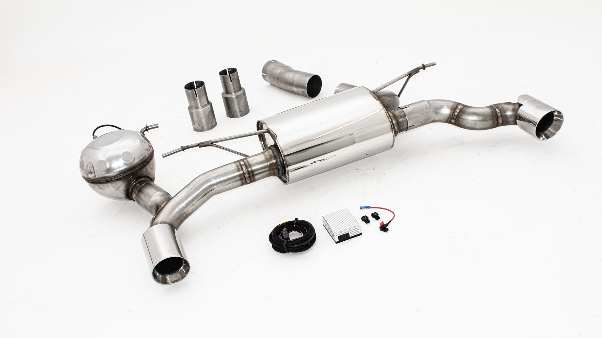 StreetBeast 76mm Duplex-Endschalldämpfer mit Soundgenerator  StreetBeast 76mm Duplex-Endschalldämpfer Tuning kaufen