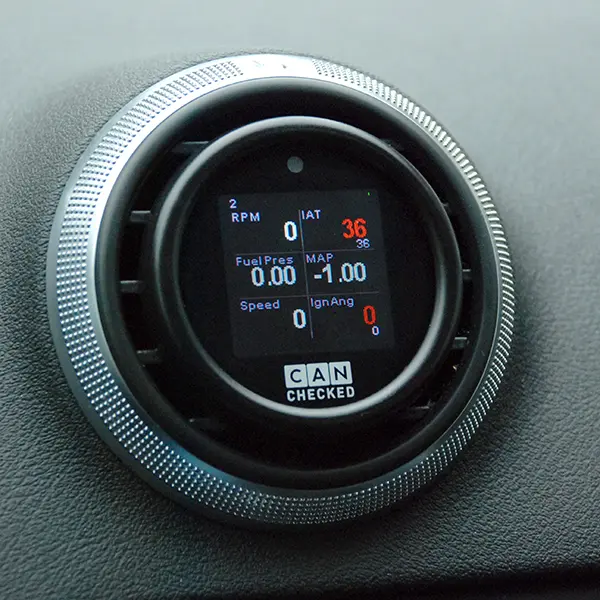 CANchecked Daten-Display Audi A3 8P TT 8J MFD15 Gen2 Anleitung