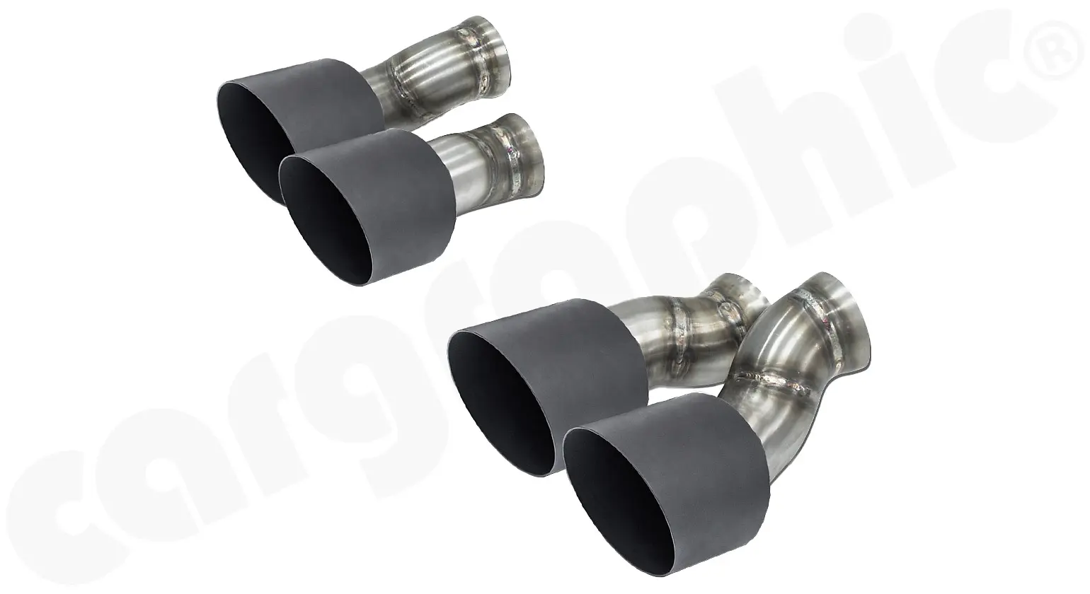 CARGRAPHIC Doppelendrohrsatz für Porsche Panamera Foto