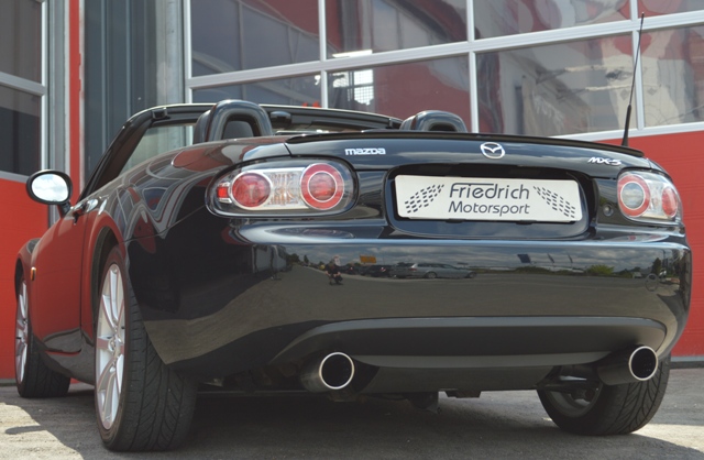 Friedrich Motorsport Duplex Auspuff Mazda MX5 NC 