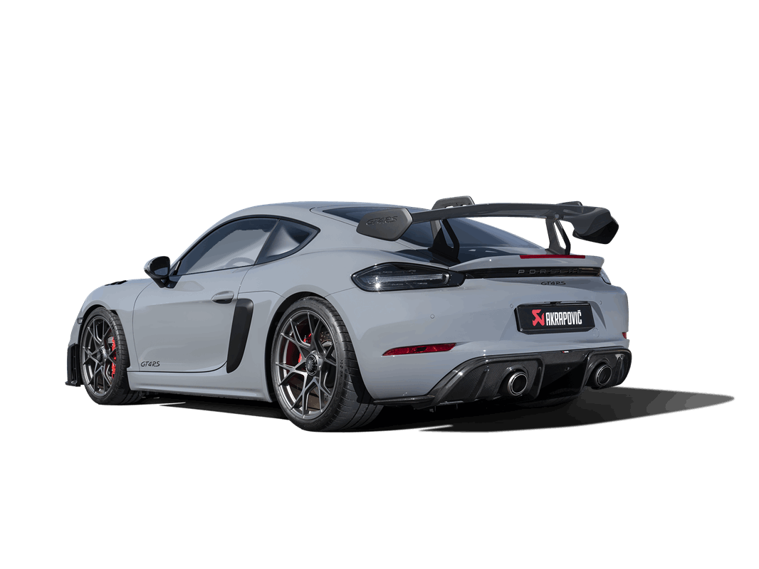 Akrapovic Carbon Diffuser für Porsche 718 GT4 RS