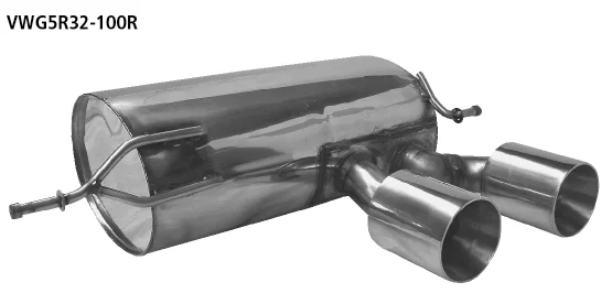 Bastuck Komplettanlage für VW Golf 6 Tuning Foto