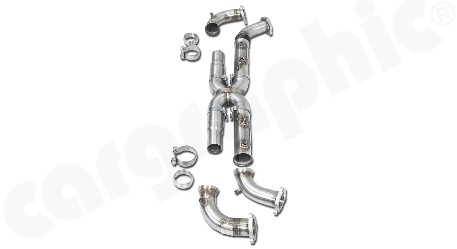 CARGRAPHIC X-Pipe für Porsche 996 3,4l Carrera Bild