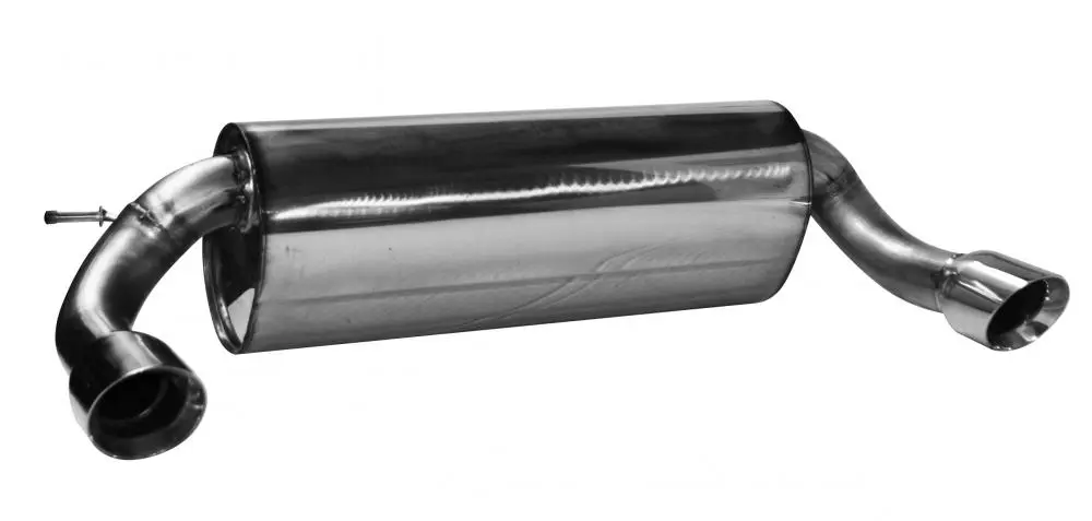 Bastuck Sportauspuff für BMW 225d Typ F22 (Coupé) nur B47 Motor 2x 1x90mm, 30° schräg geschnitten, Race-Look