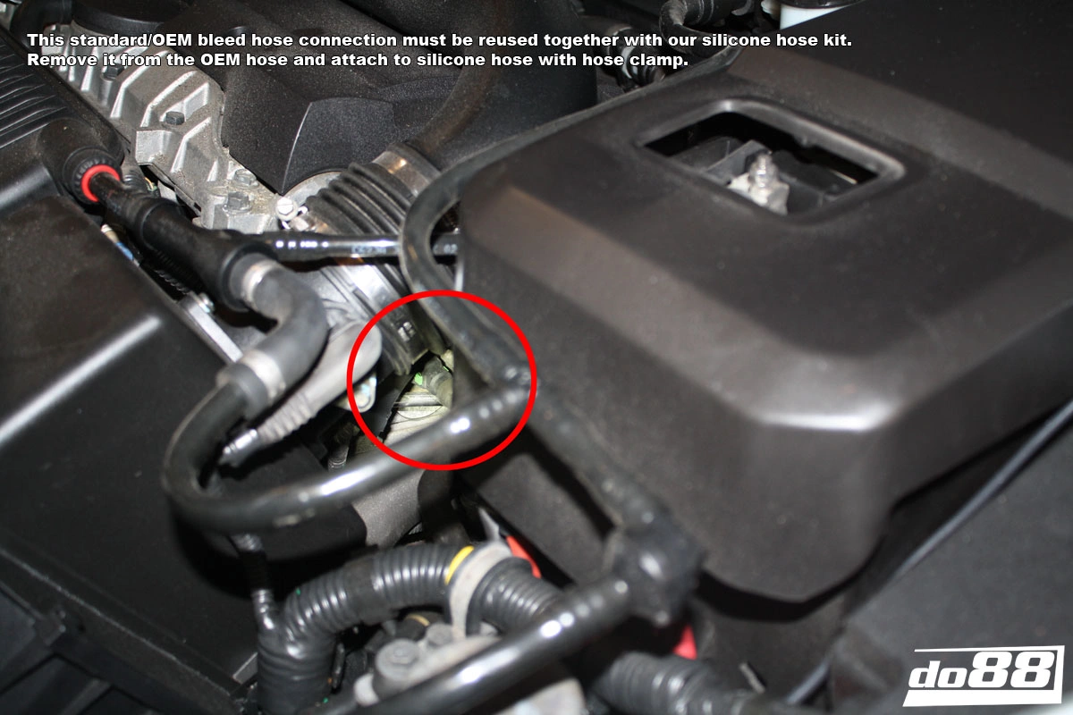 do88 Kühlerschläuche für Volvo C30/C70/S40/V50 Tuning