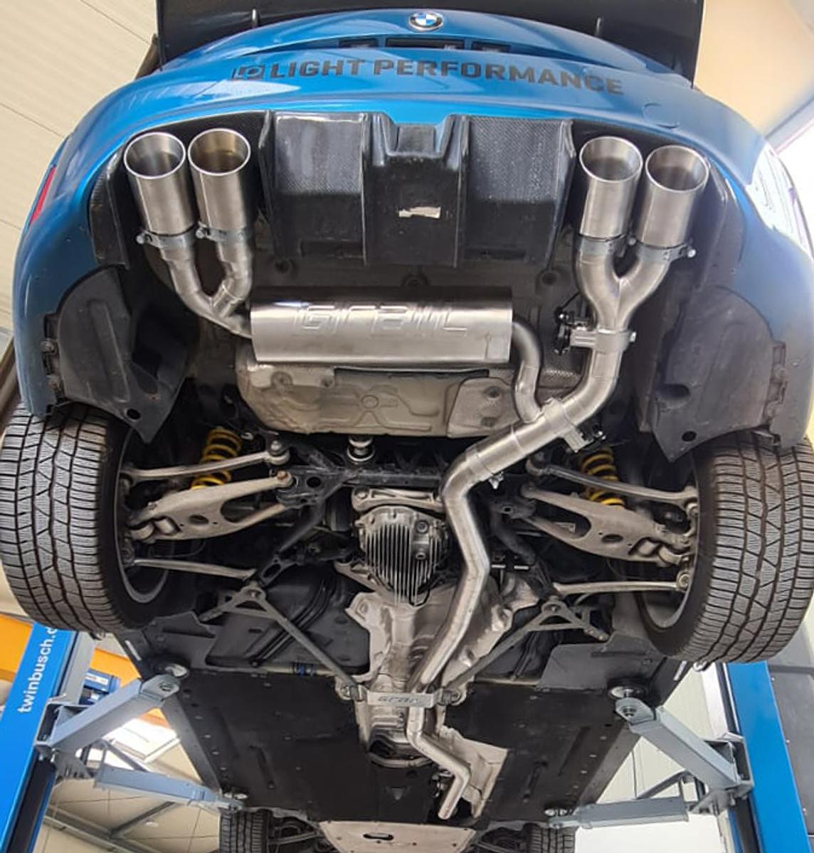  Grail Komplettanlage BMW M2 F87 N55 3-Zoll ECE