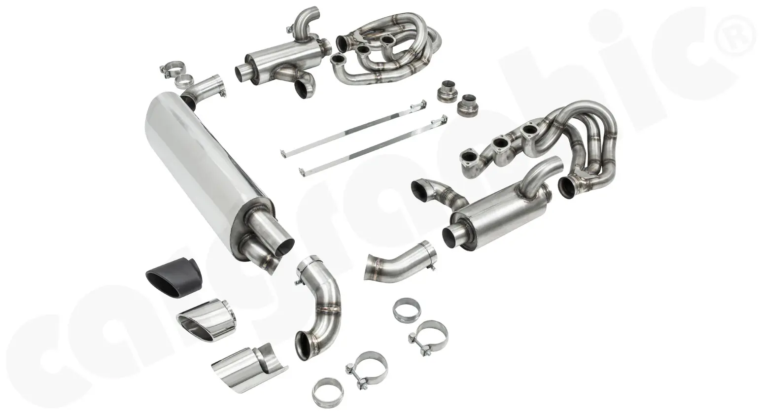 CARGRAPHIC Sportabgasanlage für Porsche 911 964 Foto