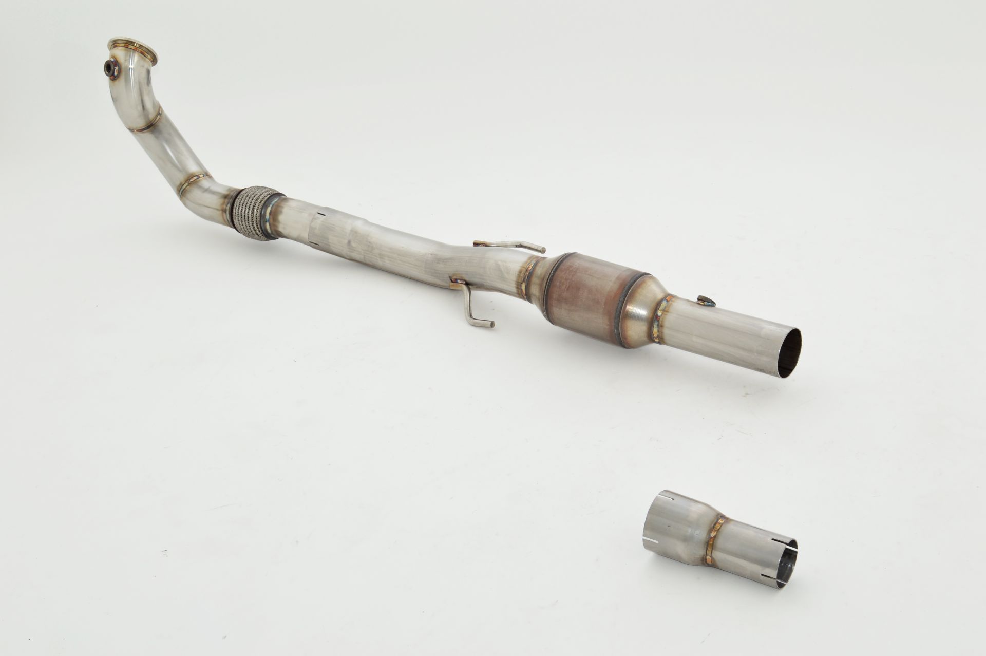 Friedrich Motorsport  76mm Downpipe mit 200 Zellen Sport-Kat. Edelstahl Friedrich Motorsport 76mm Downpipe mit Sportkat kaufen