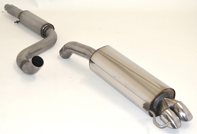Friedrich Motorsport 76mm (3 Zoll) Anlage Edelstahl 