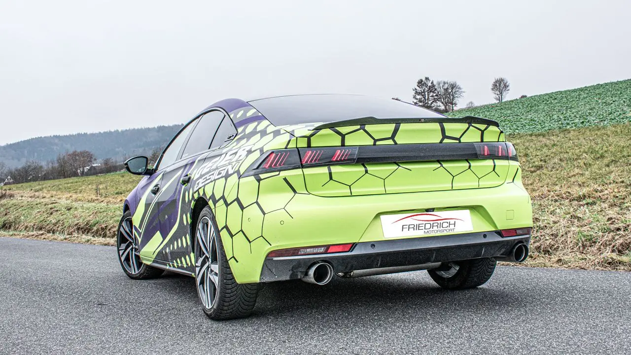 Friedrich Motorsport Duplex-Auspuff Peugeot 508 II Foto