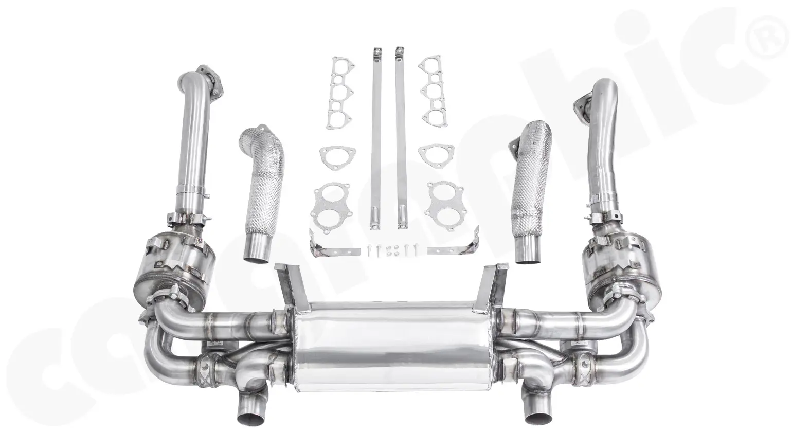 CARGRAPHIC Abgasanlage für Porsche 718 