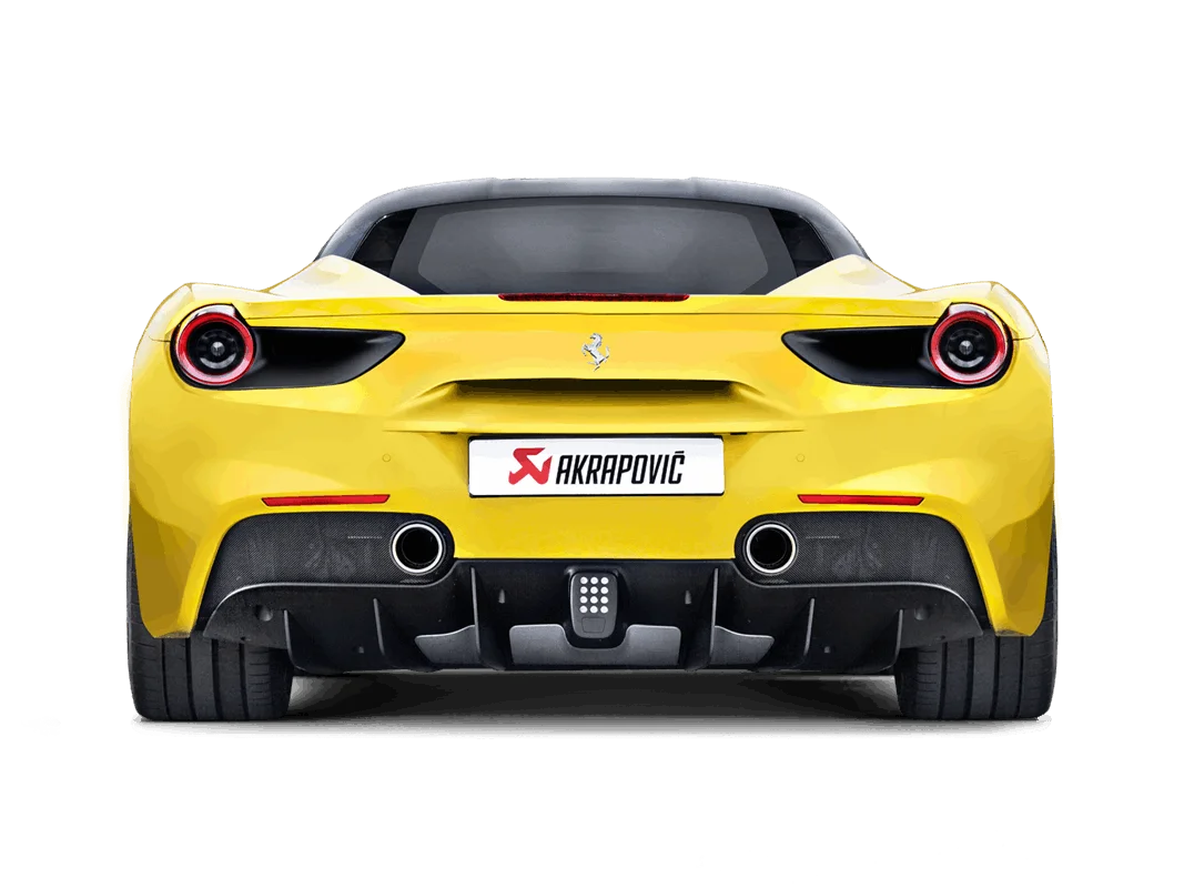 Akrapovic Slip-On Line Titan für Ferrari 488 