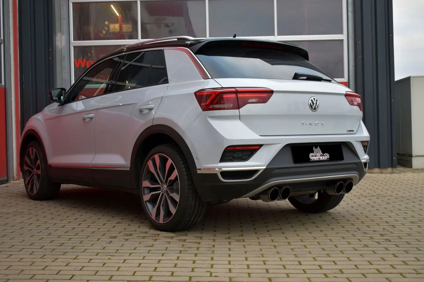 StreetBeast 76mm Duplex-Anlage für VW T-ROC 