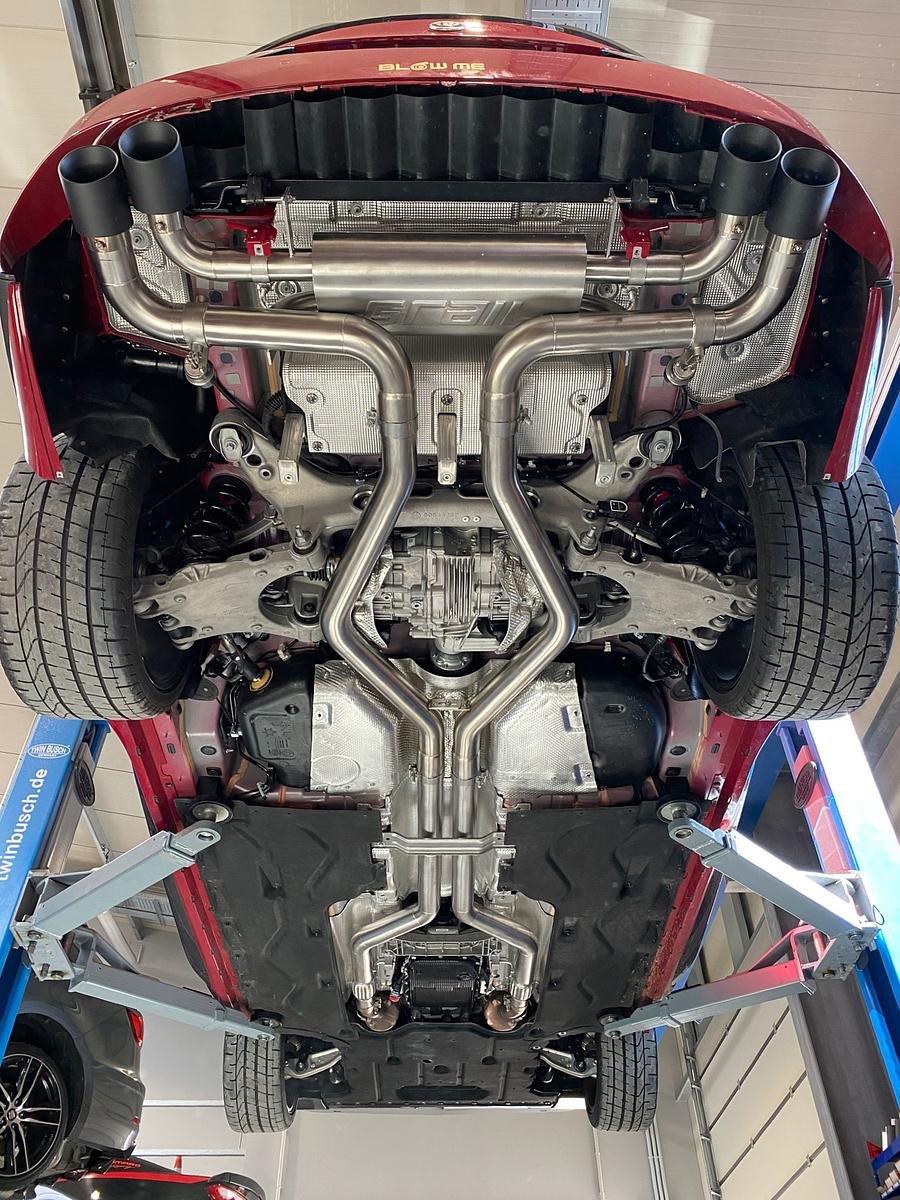 GRAIL Komplettanlage Alfa Romeo Giulia Quadrifoglio 3 Zoll ECE GRAIL Komplettanlage Alfa Romeo Giulia Quadrifoglio kaufen