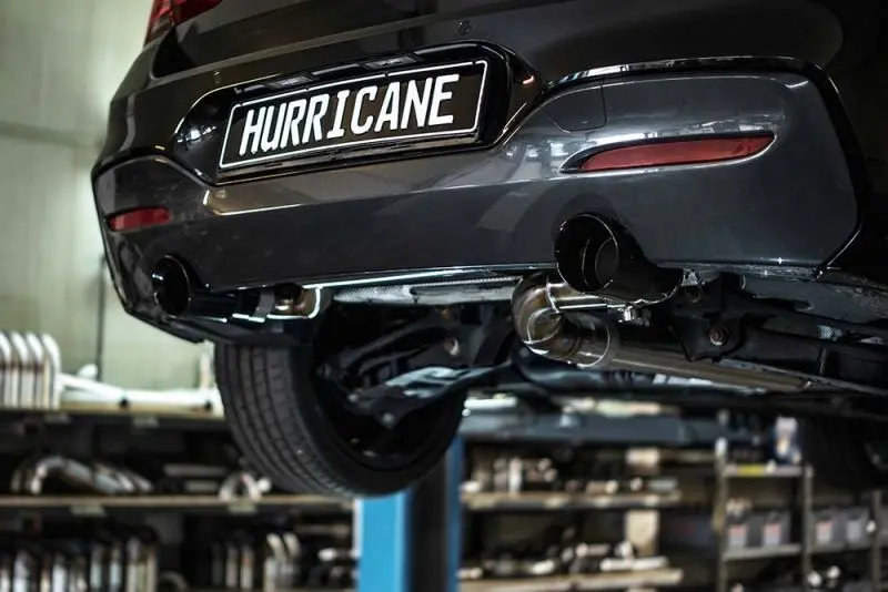 Hurricane 3,15 Zoll Abgasanlage für BMW F22 M240i Anleitung