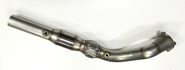 Zinram 76mm Downpipe für 1,8T K03 mit 100 CPI Sportkat